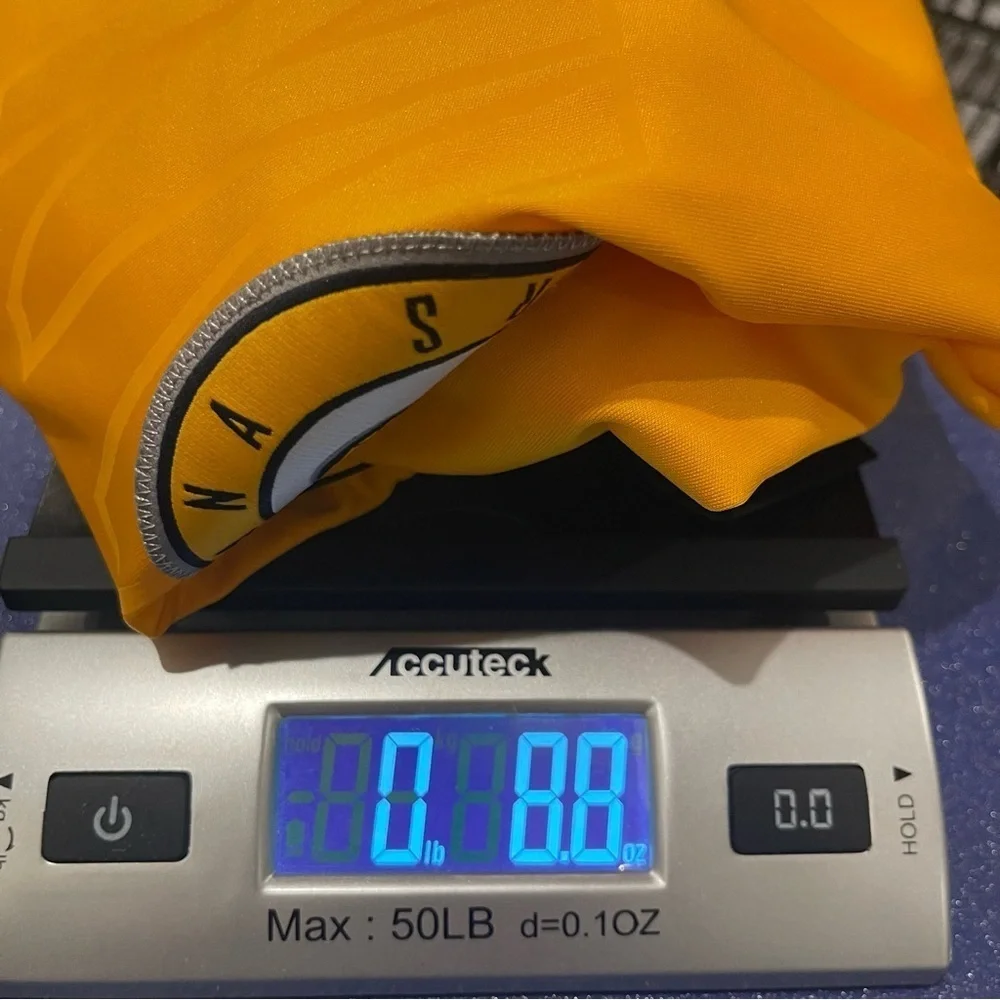 AG:  Adidas Climacool Indiana Pacers Shirt Men’s Size M Long Sleeves Yellow